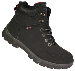 Damskie obuwie zimowe marki Le Scarpe DA5970-1BL czarne