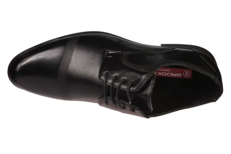 Męskie półbuty eleganckie Badoxx NMXC-472BLBL czarne