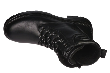 Damskie obuwie zimowe buty damskie Skotnicki DB-3/205BL czarne