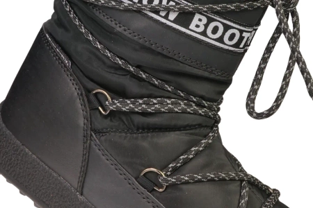 Zimowe buty damskie American Club DSN47BL czarne