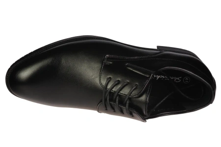 Męskie półbuty eleganckie Skotnicki MP-4-7047BL czarne