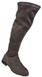 Damskie kozaki zimowe Goodin DGD-FL47GY szare