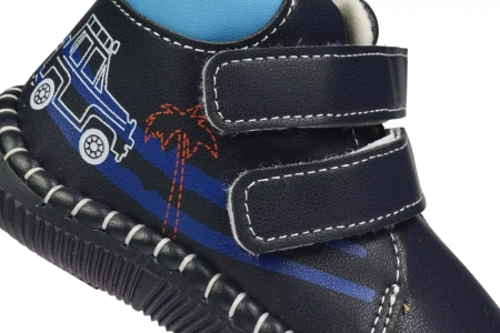 Dziecięce zimowe buty Apawwa niechodki FD121NA granatowe