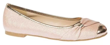 Baleriny Damskie American Club DLU-15RO różowe