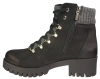 Buty zimowe damskie Bratbut-Natalii D292CZNU czarne