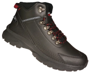 Zimowe buty męskie American Club MTU05/22BL czarne