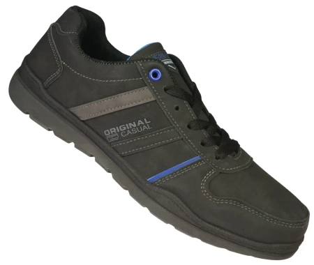 Męskie buty sportowe Skotnicki MAD-4-1401BL czarne