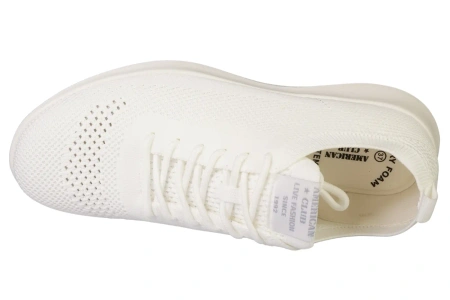 Damskie buty sportowe American Club w kolorze białym DAA41/24WH