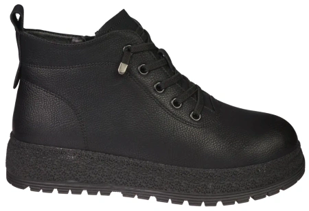 Damskie obuwie zimowe buty damskie Skotnicki DB-3-1525BL czarne