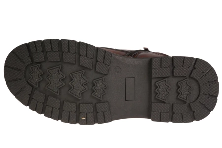 Męskie trzewiki zimowe ocieplane Skotnicki MB-4-0758BR brązowe