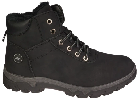 Męskie trapery zimowe ocieplane obuwie zimowe Le Scarpe MA8101-1BL czarne