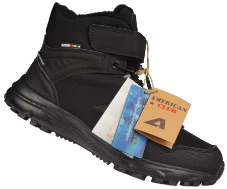 Buty zimowe młodzieżowe American Club DHL-23BL 