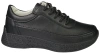 Skórzane buty sportowe damskie Sergio Leone DSP013FCZ czarne
