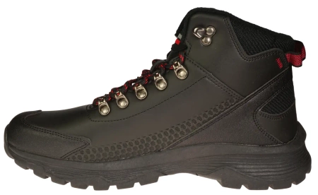 Zimowe buty męskie American Club MTU05/22BL czarne 