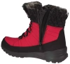 Buty zimowe damskie śniegowce American Club DSN-44RE czerwone buty zimowe
