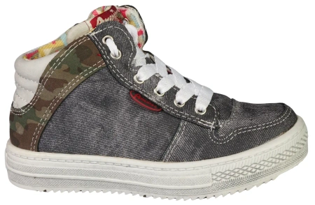 Dziecięce buty sportowe American Club BG-C15194FBGY szare