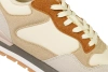 Damskie buty sportowe American Club damskie sneakersy DFH82BE beżowe