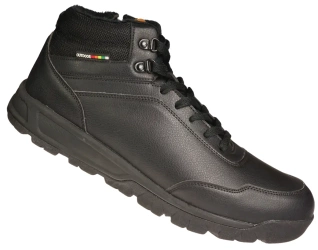 Zimowe buty męskie American Club MRD14/23BL czarne