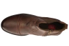 Eleganckie męskie skórzane buty zimowe American Club MCY131CO brązowe