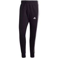 Spodnie męskie adidas Essentials French Terry Tapered Cuff 3-Stripes HA4337