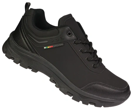 Męskie buty sportowe Le Scarpe MA8316-1BL czarne
