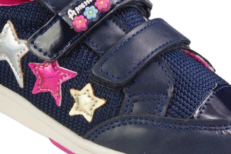 Dziecięce buty sportowe American Club A6759ANA granatowe