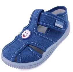 Tenisówki dziecięce Viggami Karolek granatowe kapcie chłopięce