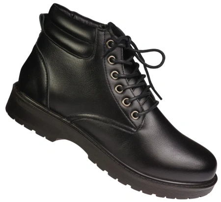 Męskie trapery zimowe ocieplane obuwie zimowe Le Scarpe MA8131-1BL czarne