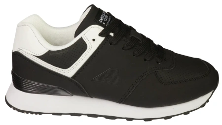 Damskie buty sportowe American Club damskie sneakersy DHA91BL czarne