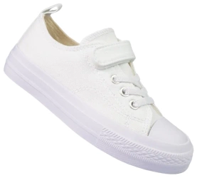 Tenisówki dziecięce Apawwa tenisówki szkolne BRC05-5DDWH białe
