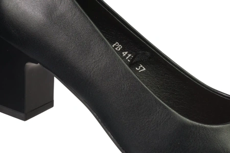 Półbuty damskie Sergio Leone DPB413CZ czarny