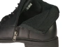 Eleganckie męskie skórzane buty zimowe American Club MCY167BL czarne