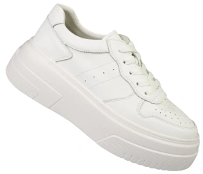 Skórzane buty sportowe damskie Sergio Leone DSP100JBI białe