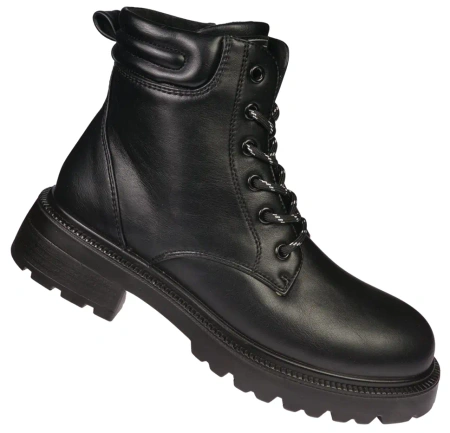 Damskie obuwie zimowe buty damskie Skotnicki DB-3/205BL czarne