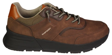 Męskie buty sportowe American Club sneakersy męskie MRH189BR brązowe