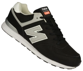 Męskie buty sportowe Kaleifang MY89-2BBLGY czarne