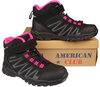 Buty zimowe damskie American Club WT-112BLFU