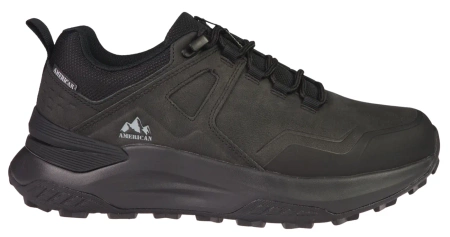 Męskie sportowe buty trekkingowe w kolorze czarnym MRH-167BL