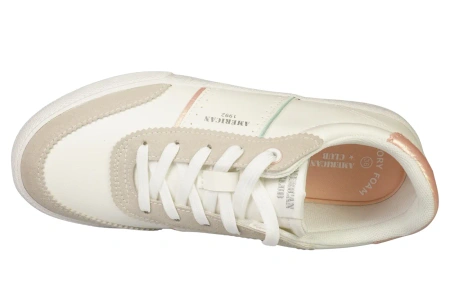 Damskie buty sportowe American Club DFH92WH białe