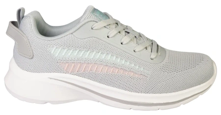 Damskie buty sportowe American Club w kolorze szarym DHA73/24GY