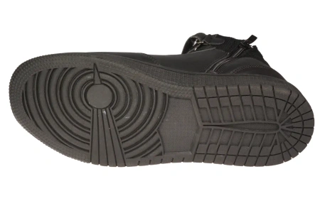 Młodzieżowe sportowe buty przejściowe American Club z ekoskóry DES102BL