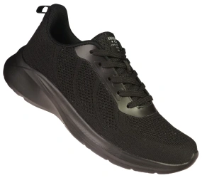 Damskie buty sportowe American Club w kolorze czarnym DHA75/24BL