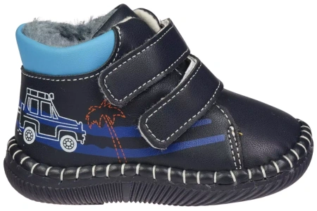 Dziecięce zimowe buty Apawwa niechodki FD121NA granatowe