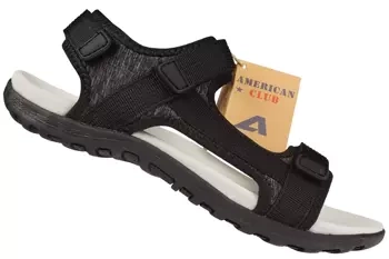 Młodzieżowe sandały American Club DRL-105BL