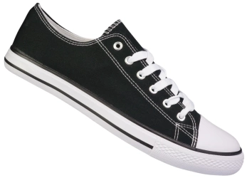 Męskie tenisówki czarne Atletico NCNSM-1BL