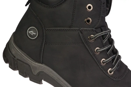 Męskie trapery zimowe ocieplane obuwie zimowe Le Scarpe MA8101-1BL czarne
