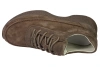 Skórzane buty sportowe damskie Sergio Leone DSP013FCH czekoladowe