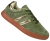 Skórzane buty sportowe damskie Sergio Leone DSP106KH khaki