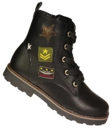 Dziecięce buty zimowe American Club BAB17182EBL czarne