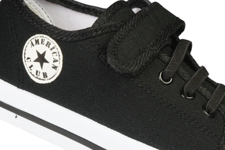 Tenisówki dziecięce trampki dziecięce American Club BTEN176BL